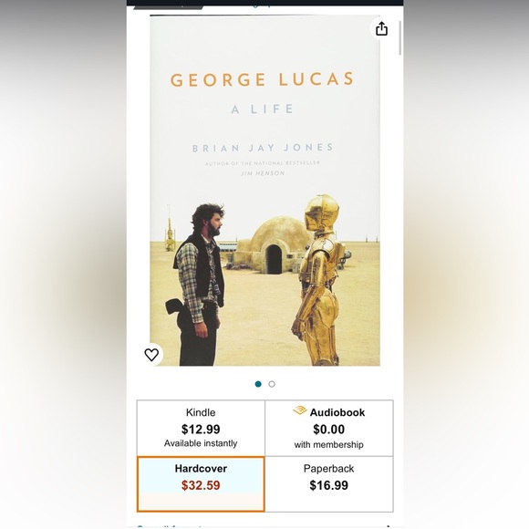 George Lucus A Life - Hardcover Book - Picture 9 of 9